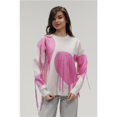 Свитер трикотажный Сердце