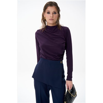 Лонгслив Нора (фиолетовый)