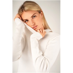 Женское вязаное платье с открытыми плечами Happyfox