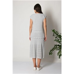 Юбка И 019/св.серый