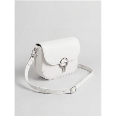 Женская кожаная сумка Richet 3292LN 613 Белый