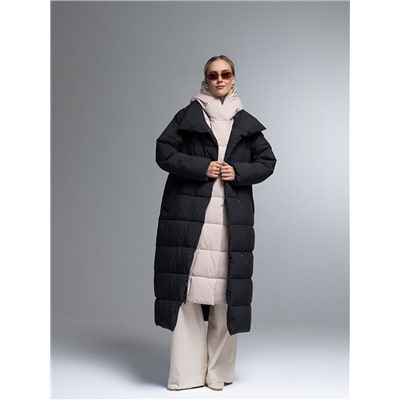 Пуховик женский черный