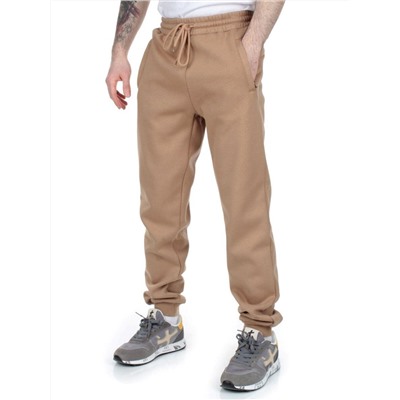 NO26BR BEIGE Брюки спортивные мужские (90% хлопок, 10% полиэстер)