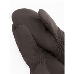 Варежки женские коричневый