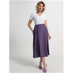 Юбка миди Мариэтта (фиолетовая) Ю14389-16М
