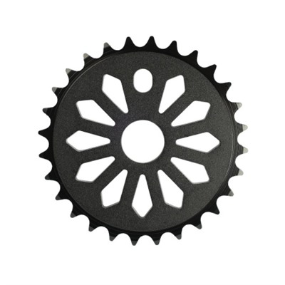 Звезда передняя для bmx 25T KENLI. /KL-C305/ Алюминий. BLACK /уп 50/100/
