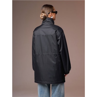 Плащ женский черный