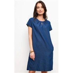 Платье джинс F412-0336 blue