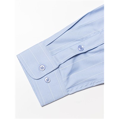 006J Мужская рубашка JenTa голубой