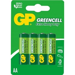 GP Greencell AA ( 4шт ) R6 BL4 15G-2CR4 *18*
