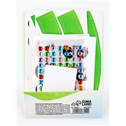 Набор для украшения яиц на подложке «Зверята» на пасху, 13×10 см