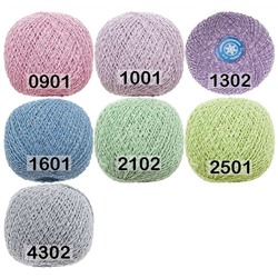 Пряжа ПНК им.Кирова Снежинка сверкающая