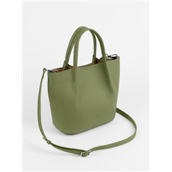 Женская кожаная сумка Richet 3263LN 807 Зеленый