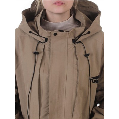 3096 DK. BEIGE Куртка демисезонная женская (100 гр. холлофайбер)