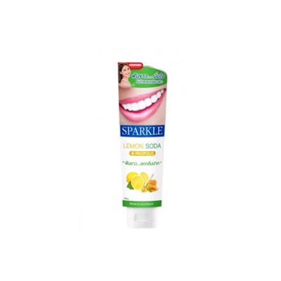 Зубная паста Sparkle с лимоном, содой и прополисом 100 гр