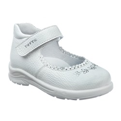 Туфли ТОТТА 0227/1 809 бел ( 2,5) Н/К