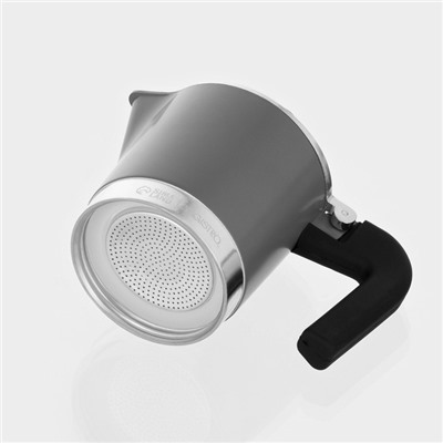 Кофеварка гейзерная Magistro Moka, на 3 чашки, 150 мл, алюминий, серая