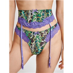 Трусы с поясом для чулок Harries набивка Infinity Lingerie