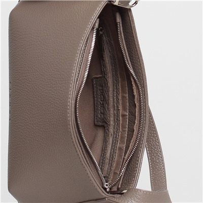 Женская кожаная сумка Richet 3155LN 350 Тауп