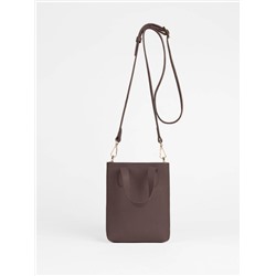 Женская кожаная сумка Richet 3261LG 804 Коричневый