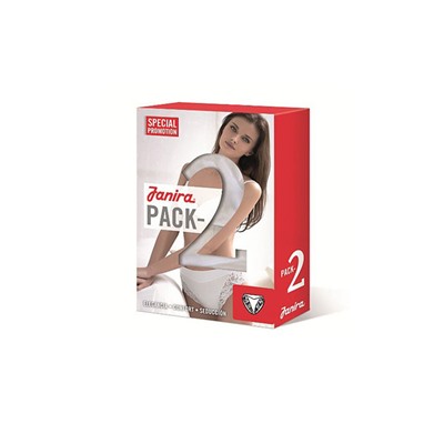 1031397 Трусы Milano Esencial [2шт] слип Janira