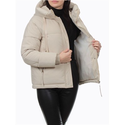 A2303 BEIGE Куртка зимняя женская (150 гр. холлофайбер)