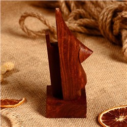 Подставка под очки дерево "На нос" 6*5*16 см
