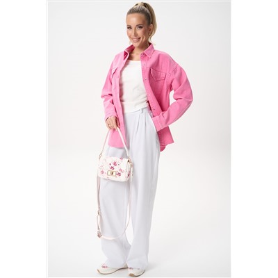 Рубашка Мишель (малиновый)