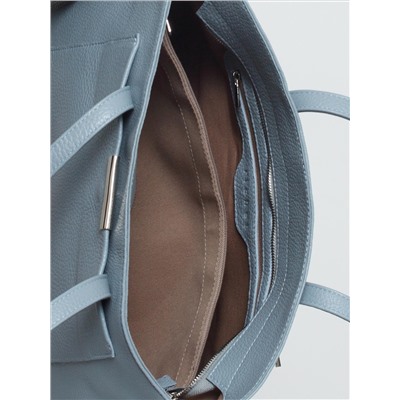 Женская кожаная сумка Richet 3195LN 349 голубой
