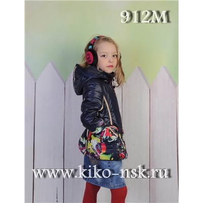 912М Куртка для девочки на синтепоне