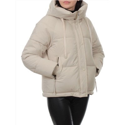 A2303 BEIGE Куртка зимняя женская (150 гр. холлофайбер)