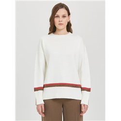 Джемпер вязаный с длинными рукавами