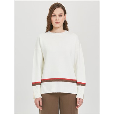 Джемпер вязаный с длинными рукавами