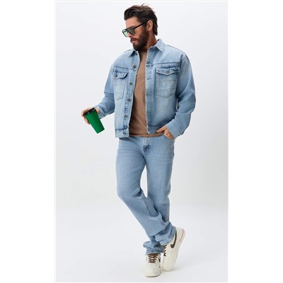 Куртка джинс P611-1286 l.blue