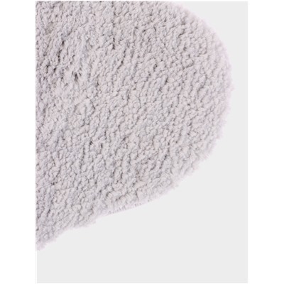 Коврик Savanna Cloud, 58×82 см, ворс 2 см, микрофибра, серый