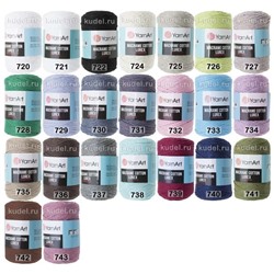 Пряжа Yarnart Macrame Cotton Lurex