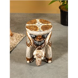 Табурет «Слон», 17×17×30 см, дерево, коричневый