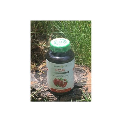 Капсулы с экстрактом граната от Herbal One, Pom Pomegranate Extract, 60 шт.