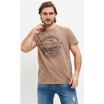 Футболка F411-06-836 brown