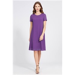 Bazalini 4843 фиолетовый, Платье,  Накидка