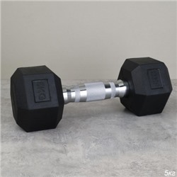 Гантель гексагональная Woohooo Pump / WP-5B / 5 кг / черный / уп2