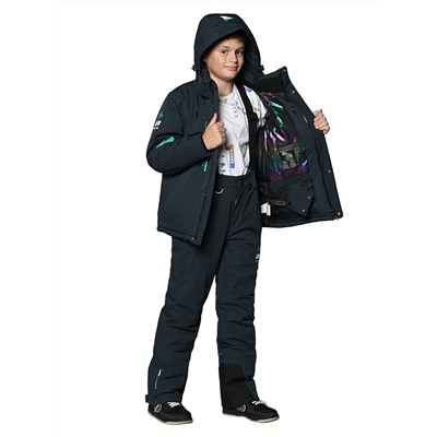 Костюм T-89200 Темно-серый