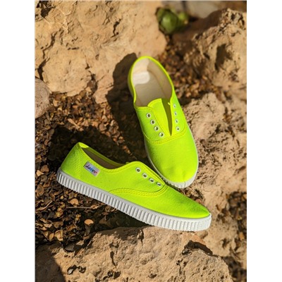 INGLESITA 60 fluor amarillo+Pendientes flores PA37368 limón АКЦИЯ