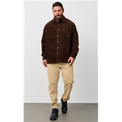 Рубашка вельвет F221-0470 brown