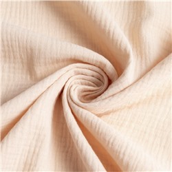 Пелёнка муслиновая Крошка Я "Beige", 135х100 см, двухслойная, 100 % хлопок