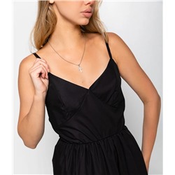 Сарафан #КТ1509, чёрный