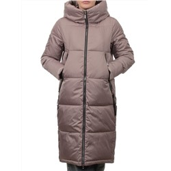868 BEIGE Пальто зимнее женское (170 гр. холлофайбер)