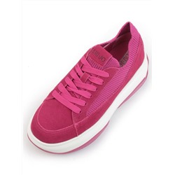 05-A9000-6 PINK Кроссовки женские (натуральная замша)