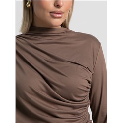 Лонгслив Тайна сердца (коричневый) Б15510-7М