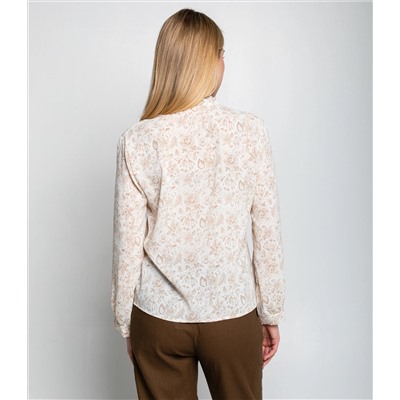 Блуза #КТ803 (8), бежевый